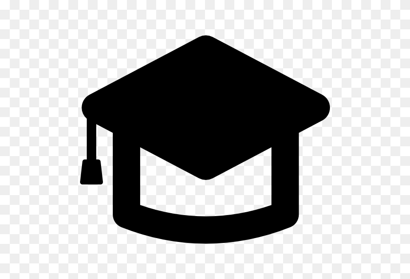 512x512 Graduation Cap, Education, University, Degree, College, Graduation - Graduation Cap Icon PNG
