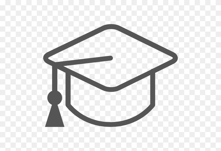 512x512 Graduation Cap The Calli Institute - Graduation Cap 2018 Clipart