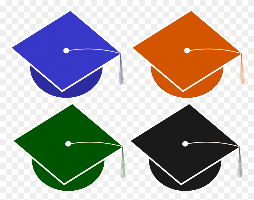 1969x1522 Graduation Caps Clip Art - Clipart Graduation 2015