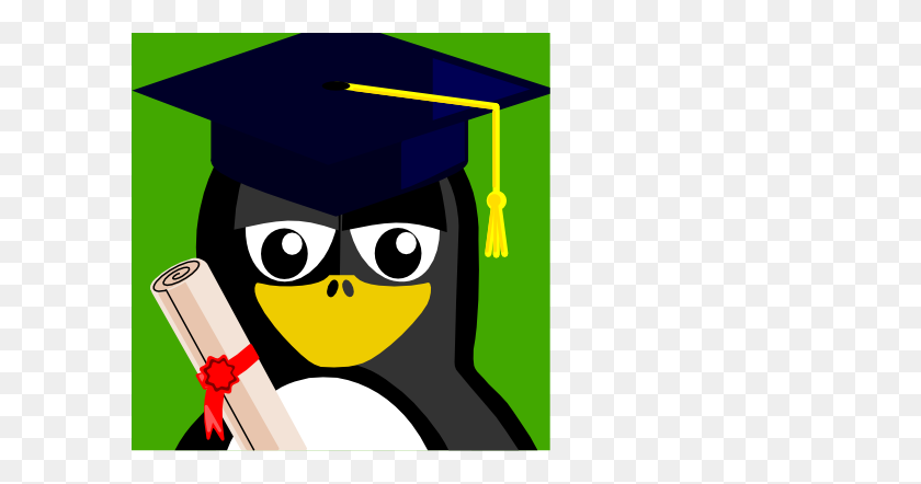 600x382 Imágenes Prediseñadas De Graduación Pingüino - Imágenes Prediseñadas De Gorro De Graduación Verde