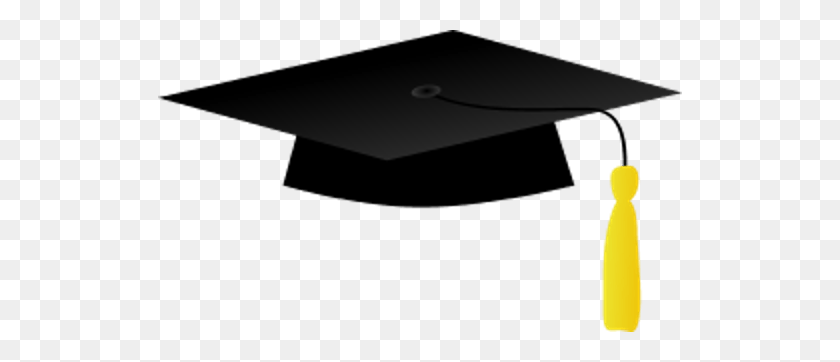 524x302 Graduation Gold Cliparts - Cap And Gown PNG