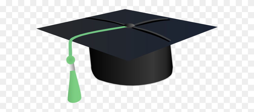 600x310 Graduation Hat Cap Clip Art - Graduation Cap Clipart