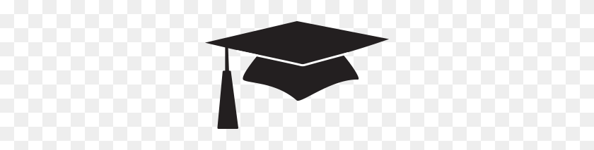 260x153 Graduation Hat Png - Graduation Cap PNG