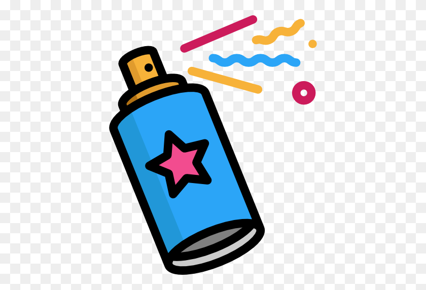 512x512 Graffiti Clipart Painter - Spray Can Clipart