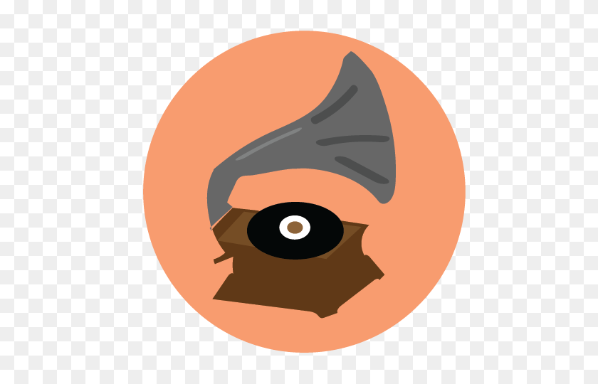 510x480 Gramophone Clipart Invention - Phonograph Clipart