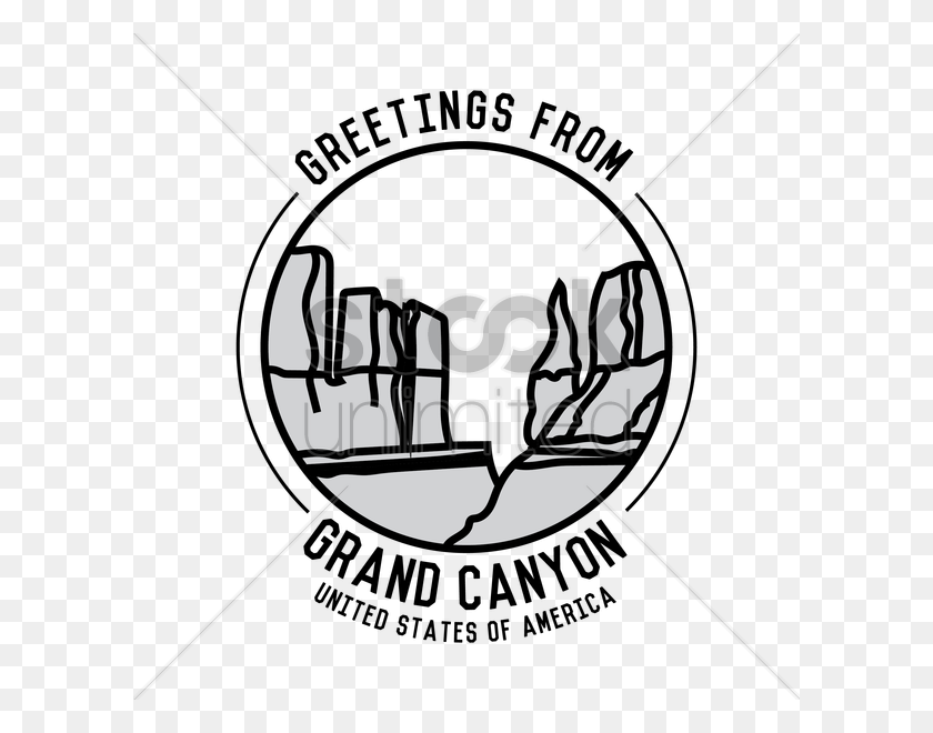 600x600 Grand Canyon Clipart Black And White - Cliff Clipart Black And White