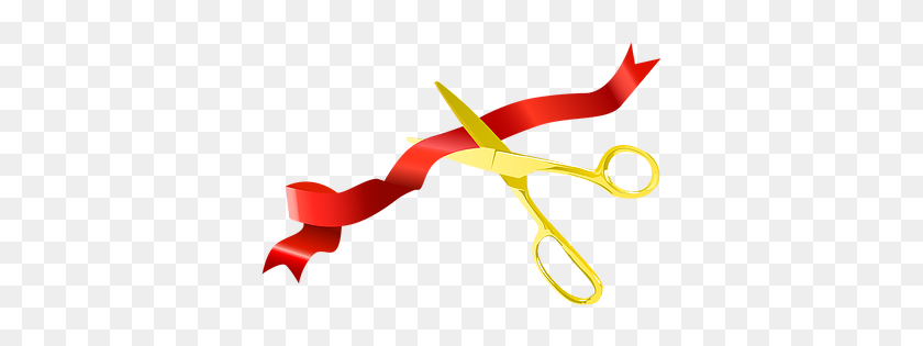 378x255 Grand Opening Ribbon Png Png Image - Grand Opening PNG