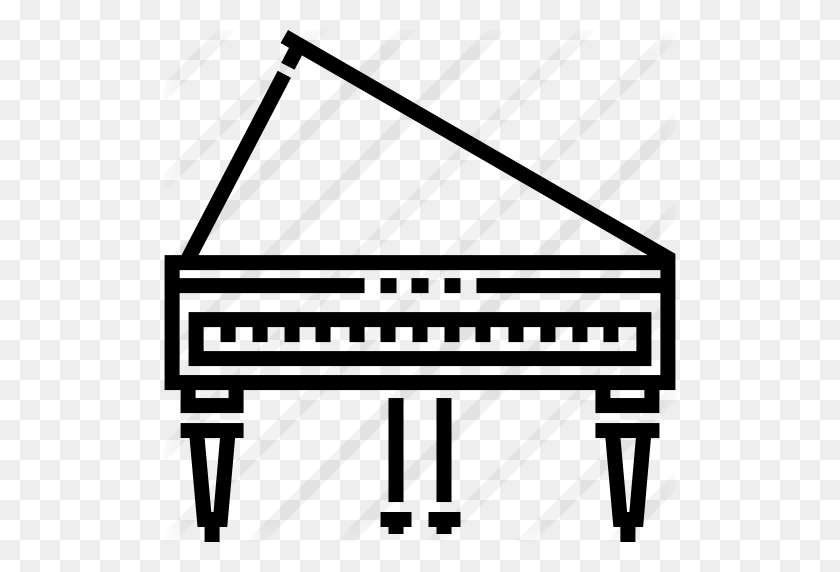 512x512 Grand Piano - Grand Piano PNG