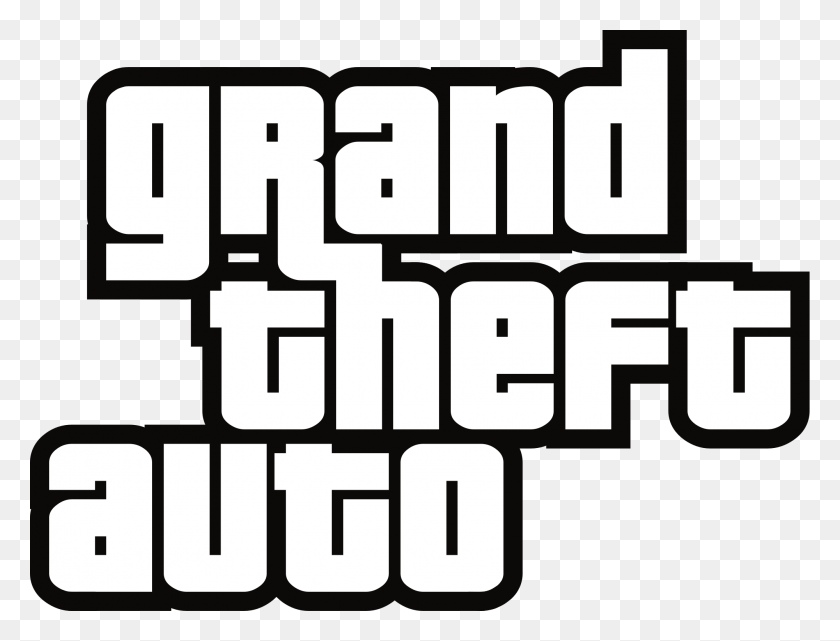 2000x1490 Grand Theft Auto Logotipo De La Serie - Logotipo De Rockstar Png