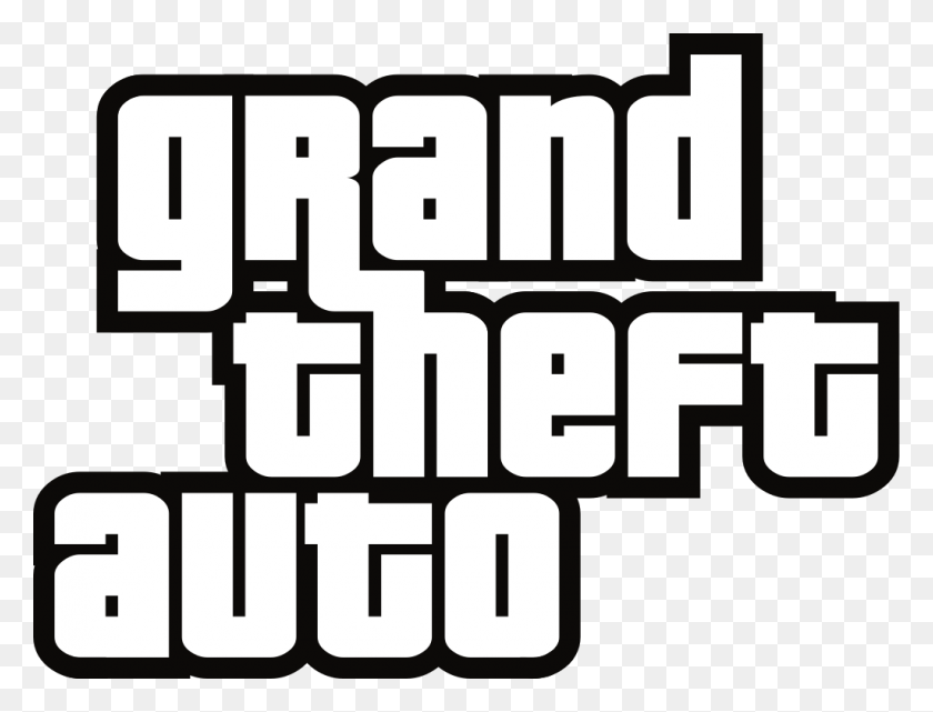 1024x763 Grand Theft Auto Logotipo De La Serie - Gta 5 Png