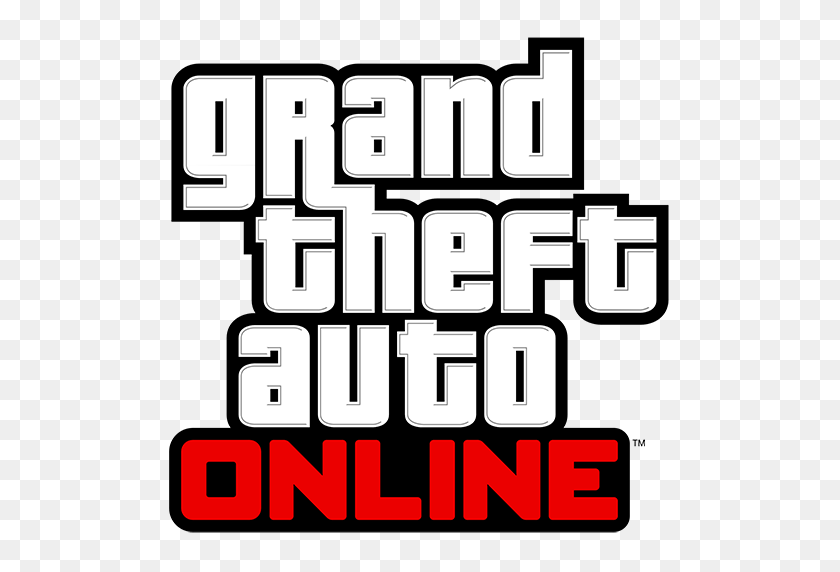 512x512 Grand Theft Auto Online Logo - Gta PNG
