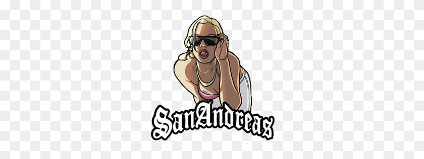 256x256 Grand Theft Auto San Andreas - Grand Theft Auto Png