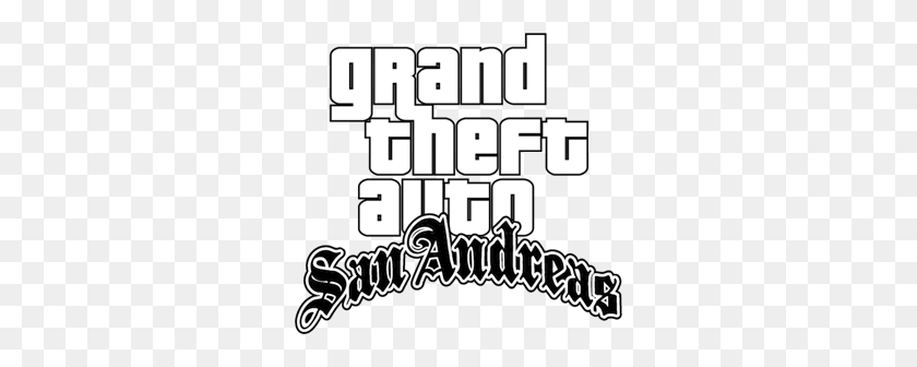 300x276 Grand Theft Auto Sanandreas Logotipo De Vector - Grand Theft Auto Png
