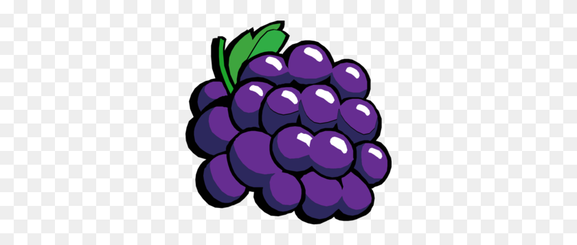 300x297 Grape Clip Art Free - Berry Clipart