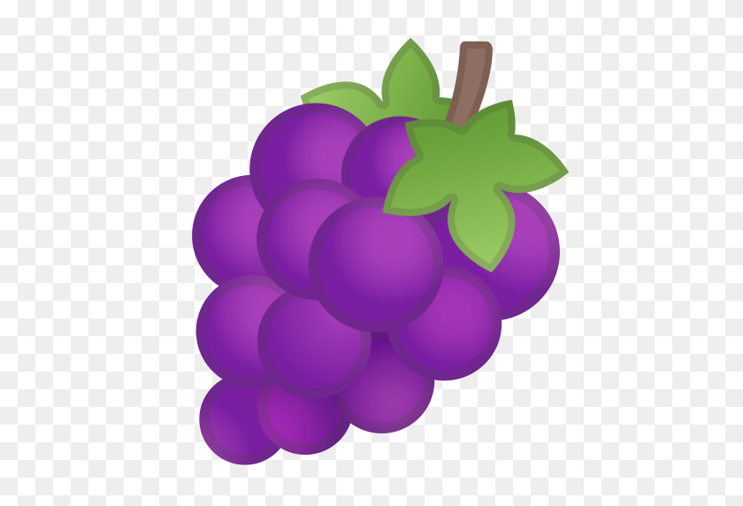 512x512 Grape Clipart Purple Object - Uvas Clipart