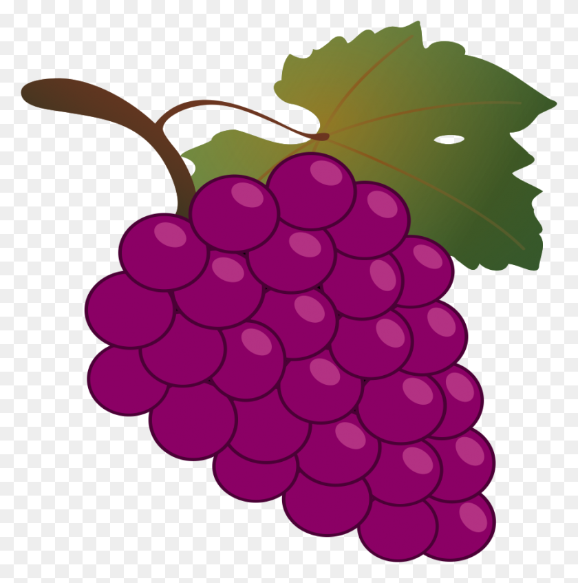 891x900 Grape Png Large Size - Grapes PNG