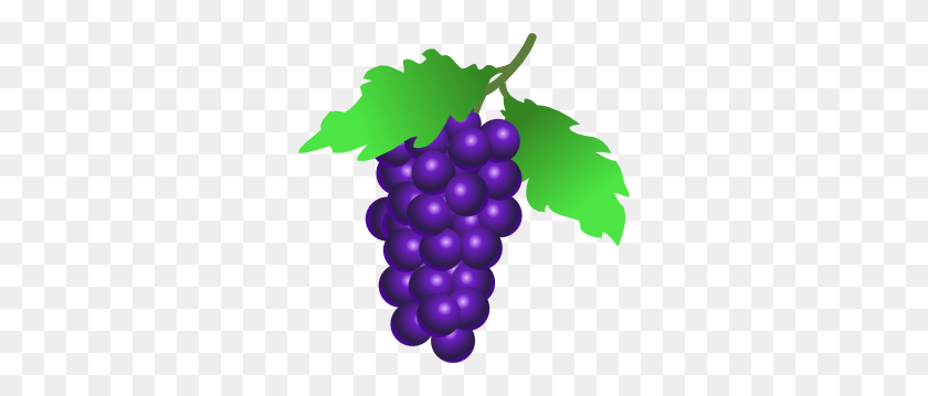 300x299 Grapes And Wine Clipart - Wine Clipart