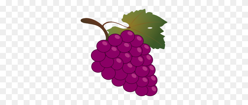 294x297 Grapes And Wine Clipart - Wine Grapes Clipart