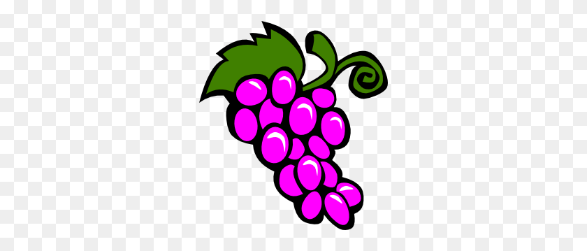 270x299 Grapes Vine Clip Art - Wine Grapes Clipart