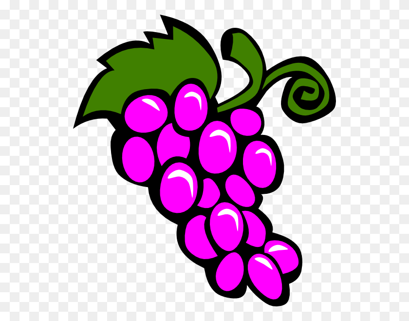 540x599 Grapes Vine Clip Art Free Vector - Vine Circle Clipart