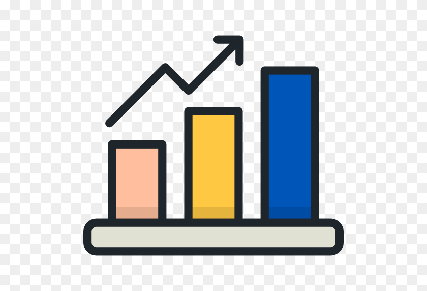 512x512 Graph, Business, Stats, Statistics, Graphic, Bar Chart, Business - Bar Graph Clipart