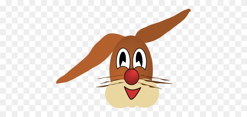 458x340 Графика Пасхальный Кролик Живопись Произведение Искусства - Шоколадный Кролик Клипарт