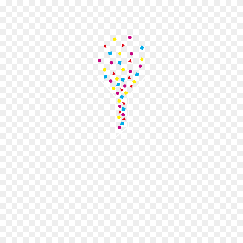 1000x1000 Graphic Design Agency Website, Branding, Publishing - Confetti Gif PNG