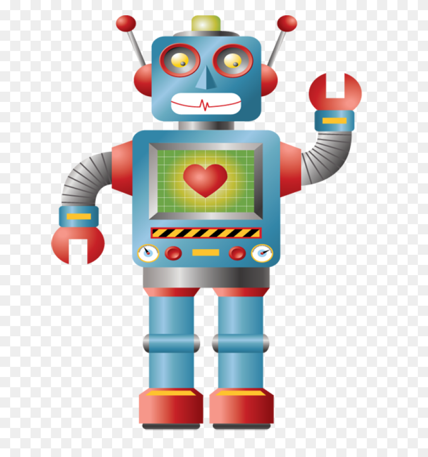 640x837 Графический Дизайн Картинки Игрушки Робот, Робот Клипарт, Картинки - Наука Дети Клипарт