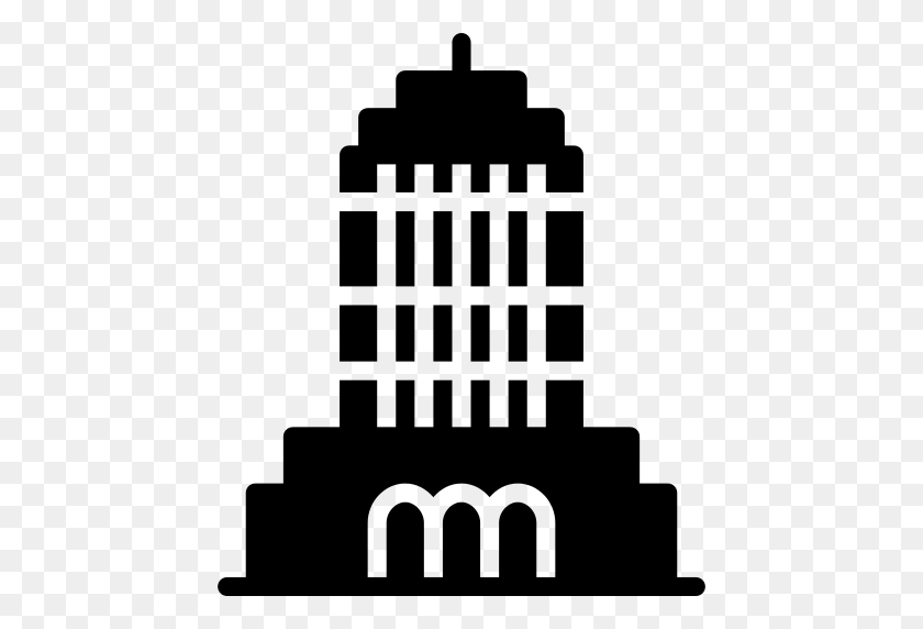 512x512 Graphic Design Illustration Png Icon - Empire State Building PNG