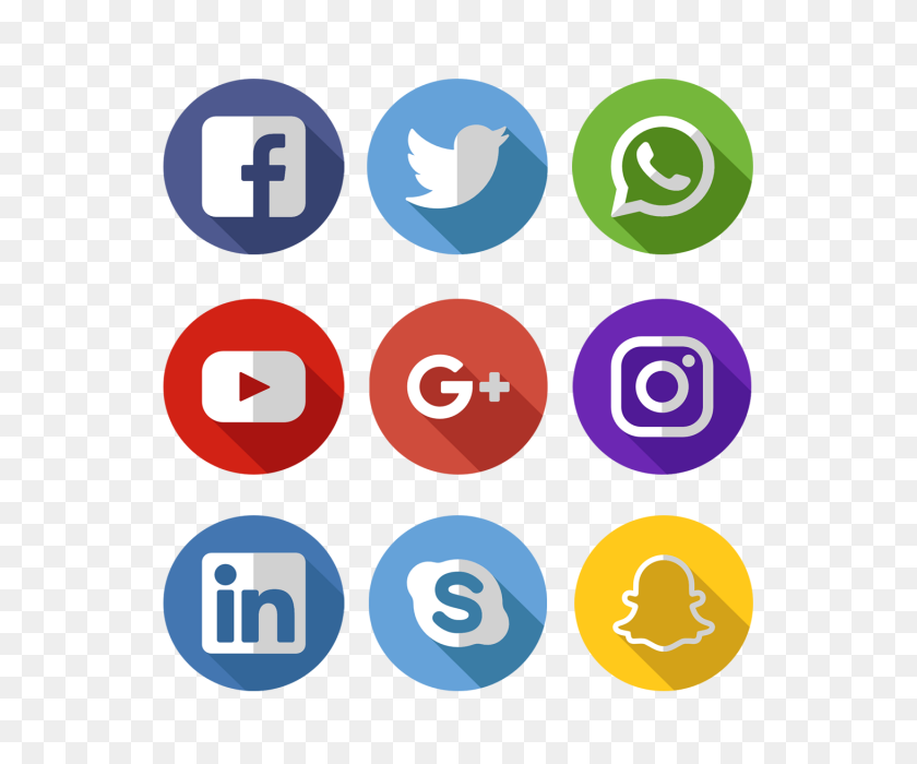 640x640 Diseño Gráfico En Redes Sociales - Iconos De Redes Sociales Png