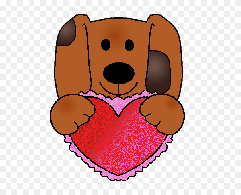 522x621 Graphics - Puppy Love Clipart
