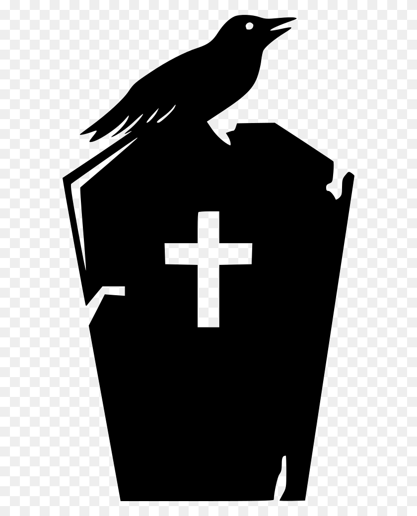 588x980 Grave Stone Dead Graveyard Space Dirty Crow Png Icon Free - Dirty PNG