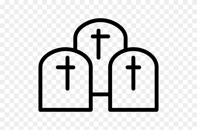 512x495 Graveyard, Graveyard Cross, Halloween Cross Icon With Png - Graveyard Clipart