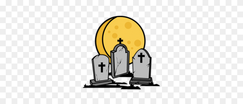 300x300 Cementerio De Mi Señorita Kate Cuttables Halloween - Clipart Cementerio