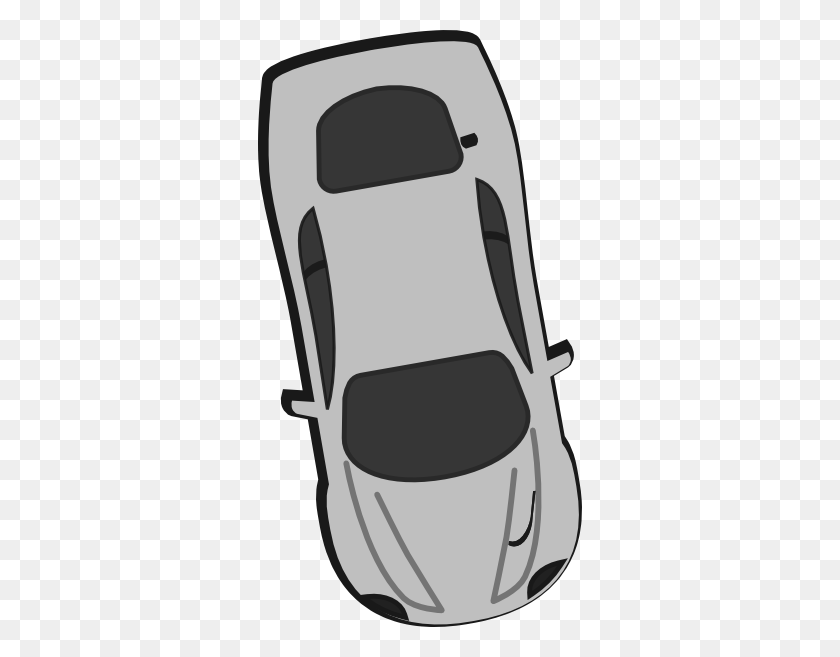 324x597 Gray Car - Car Seat Clipart
