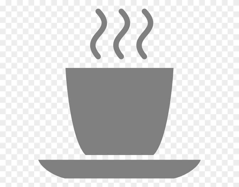 570x595 Gray Coffee Mug Png Clip Arts For Web - Coffee Mug Clipart Black And White
