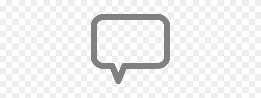 256x256 Gray Comments Icon - Comment Icon PNG