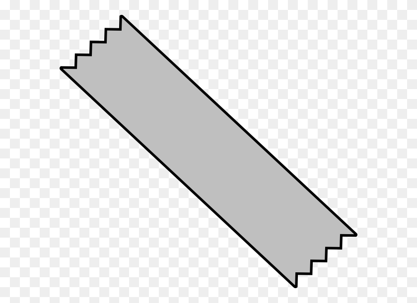 600x552 Gray Duct Tape Clip Art - Tape PNG
