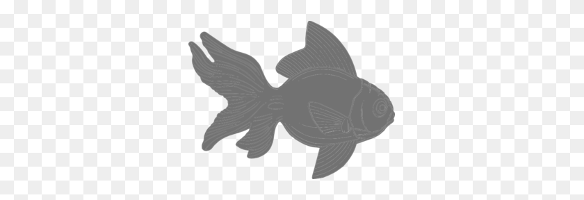 297x228 Gray Fish Clipart Clip Art - Free Fish Clipart