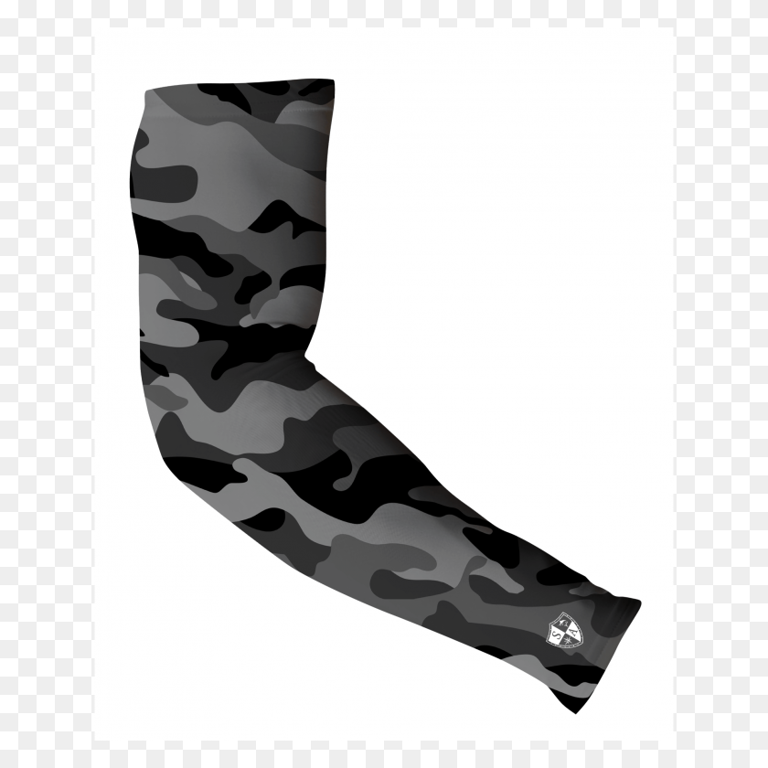 1984x1984 Gray Military Camo Compression Performance Arm Sleeve - Camo PNG