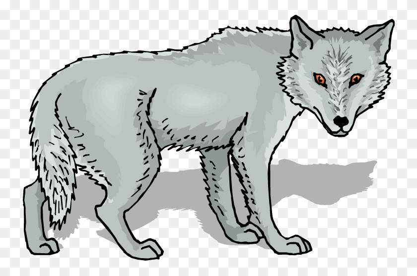 750x497 Gray Wolf Clipart - Australian Shepherd Clipart