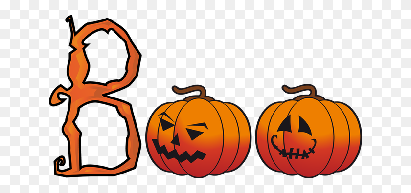 640x336 Gran Clipart Para Halloween Halloween Y Paranormal - Spooky Pumpkin Clipart
