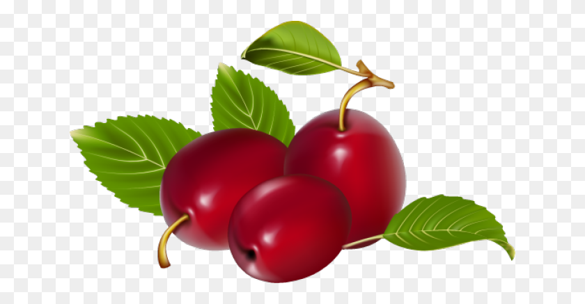 640x377 Great Clip Art Of Fruit Cherries Frukty, Iagody - Raspberry Clipart