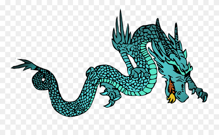 886x523 Great Pictures Of Cool Dragons - Blue Dragon PNG