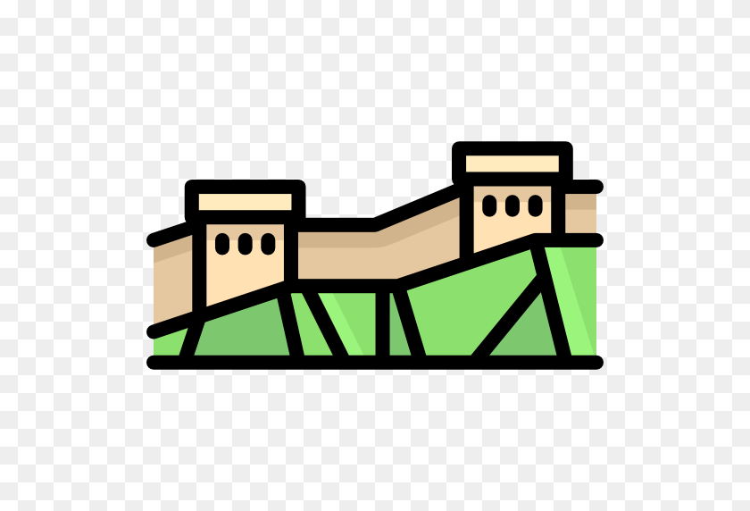 512x512 Great Wall Of China - Great Wall Of China Clipart