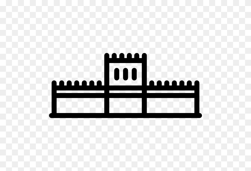 512x512 Great Wall Of China, Structure, Chinese, Building, Asia, Monument - Great Wall Clipart