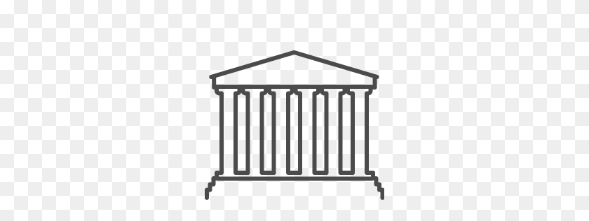 256x256 Grecia Acropolisi Icono De Monumentos Conjunto De Iconos - Templo Griego De Imágenes Prediseñadas