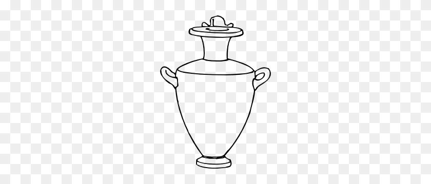 216x299 Greek Amphora Pottery Clip Art - Greek Clipart