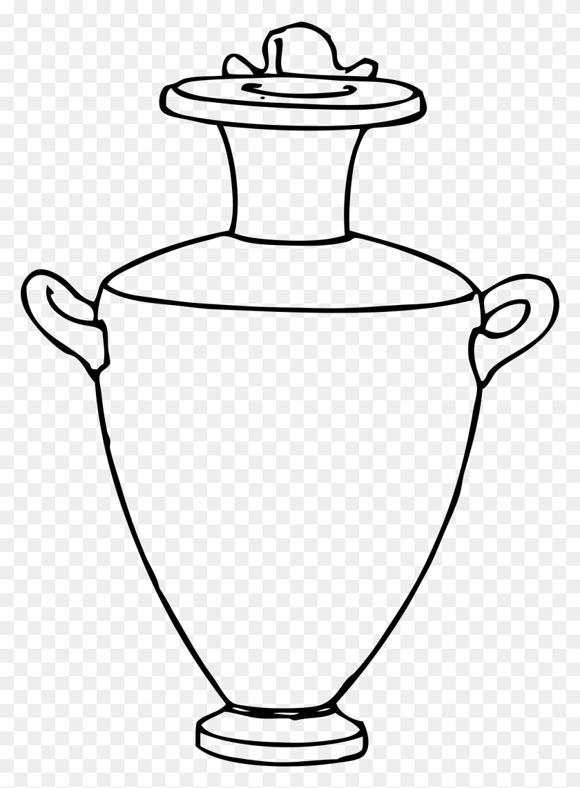 1730x2400 Greek Amphora Pottery Clip Art Vector, Free Vector Image - Pottery Clipart