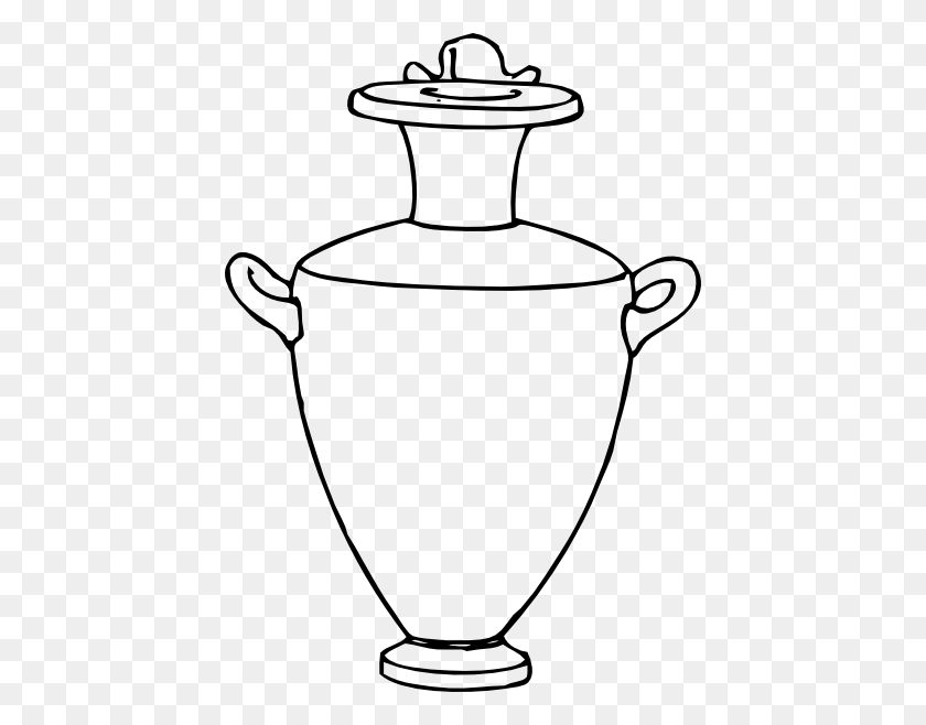 432x598 Greek Amphora Pottery Png, Clip Art For Web - Greek Clipart